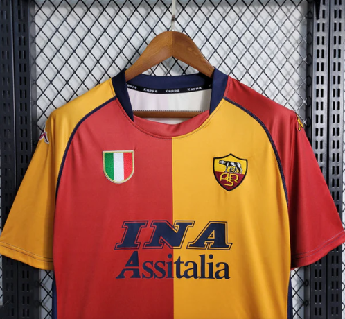 AC Roma 2001/2002 Home Shirt
