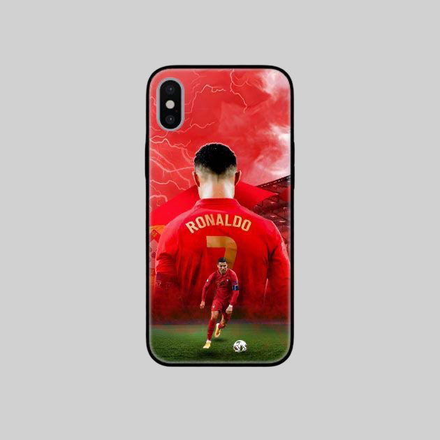 Ronaldo #7 Red Portugal Jersey Phone Case