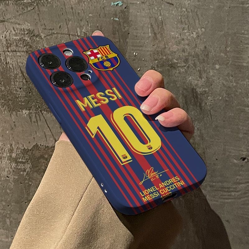 Lionel Messi #10 Barcelona Phone Case – iPhone 14 Pro