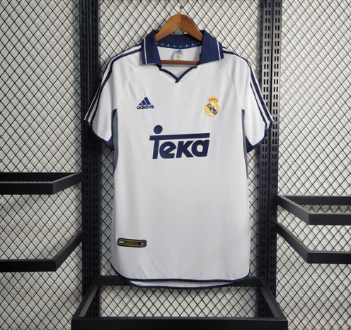 Real Madrid 2000/2001 Home Shirt