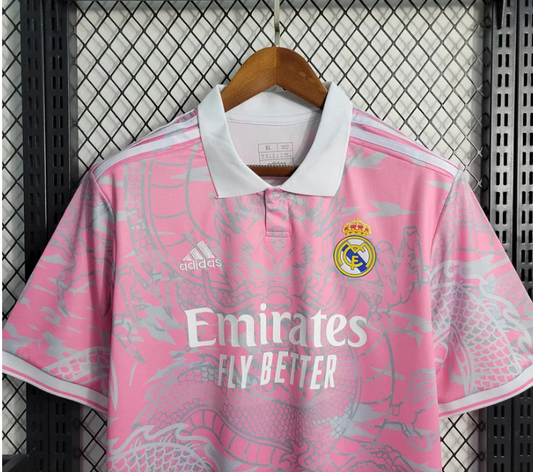 Real Madrid  2023/2024 Pink Dragon Shirt