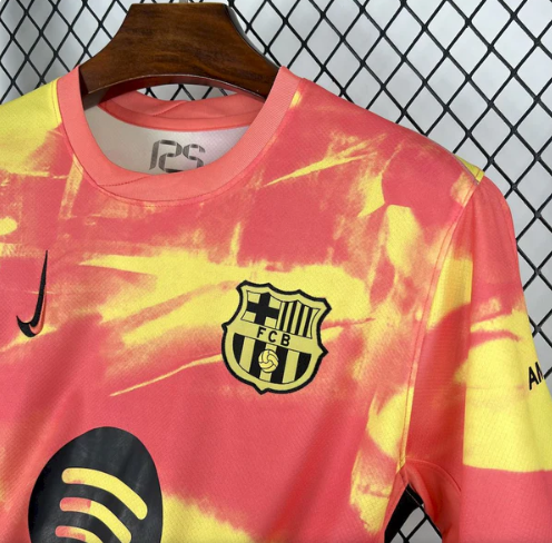 FC Barcelona 2025/2026 Orange Shirt