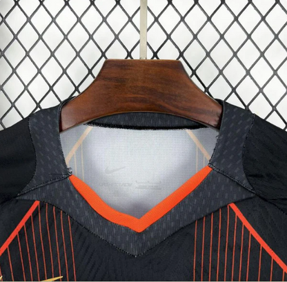 FC Barcelona 2025/2026 Black Orange Shirt