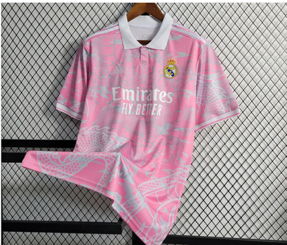 Real Madrid  2023/2024 Pink Dragon Shirt