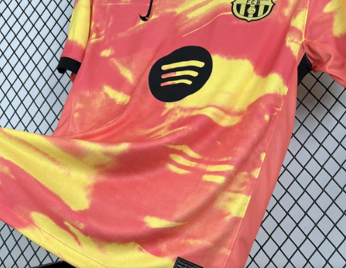 FC Barcelona 2025/2026 Orange Shirt