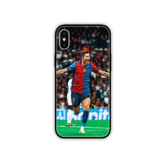 FC Barcelona Lewandowski iPhone Case – Premium Fan