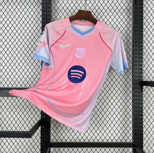 FC Barecelona 25/26 Pink Shirt