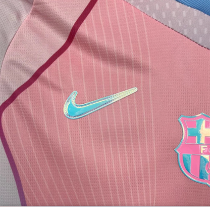 FC Barecelona 25/26 Pink Shirt